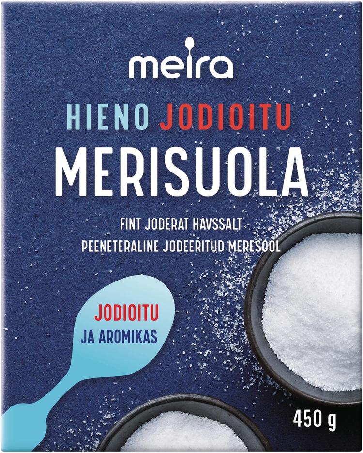 Meira Merisuola hieno jodioitu 450g