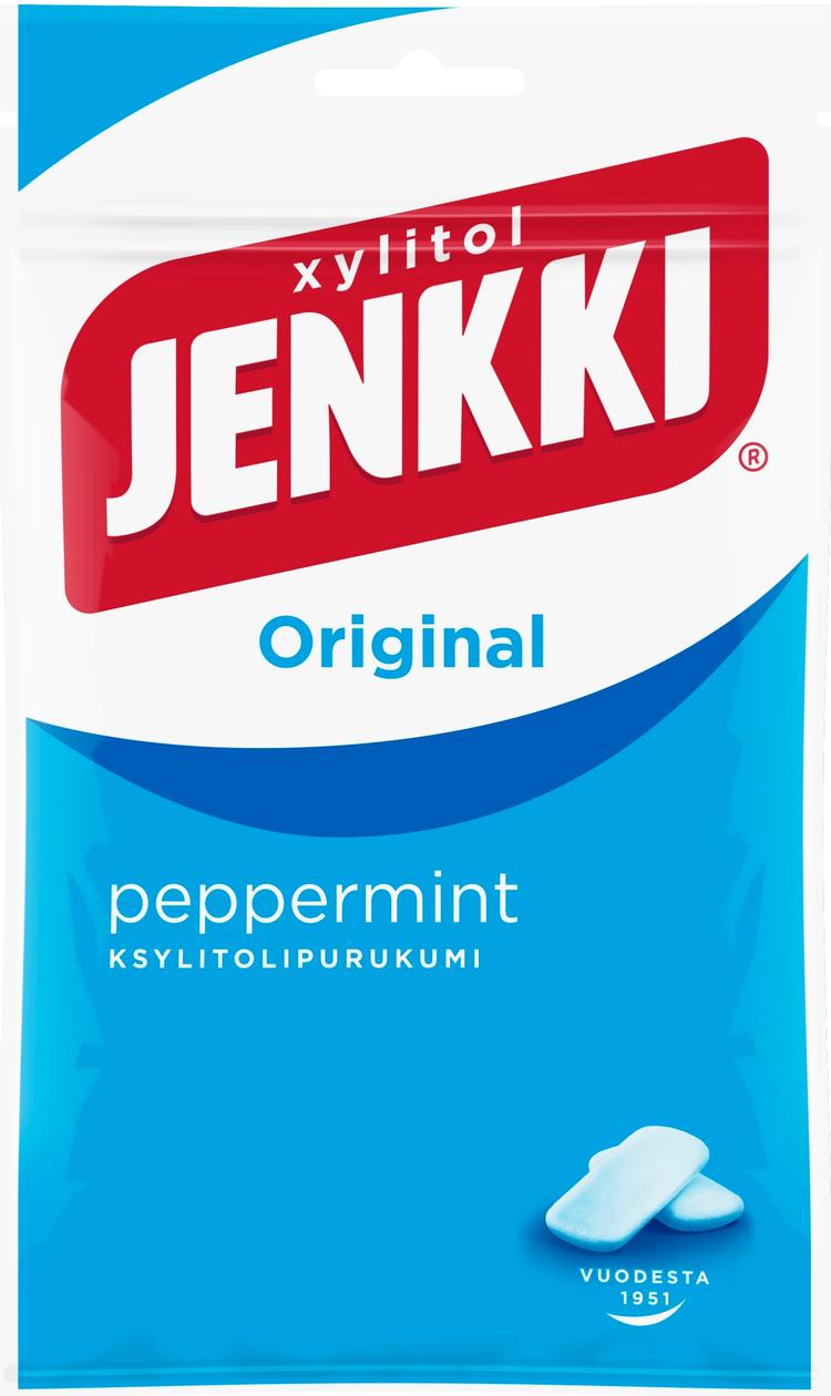 Jenkki Original Peppermint ksylitolipurukumi 100g