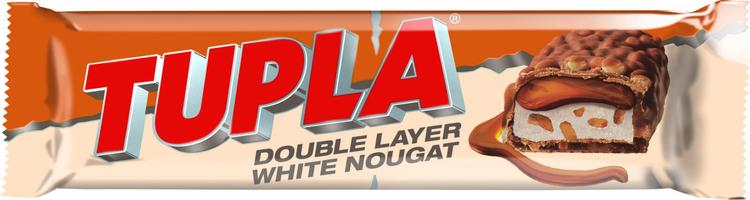 Tupla Double Layer White Nougat suklaapatukka 48g