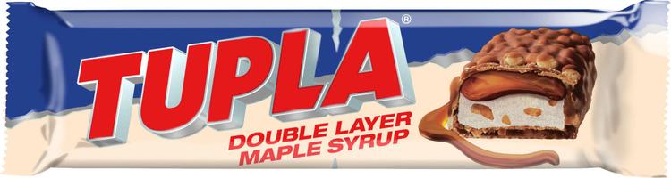 Tupla Double Layer Maple Syrup suklaapatukka 48g