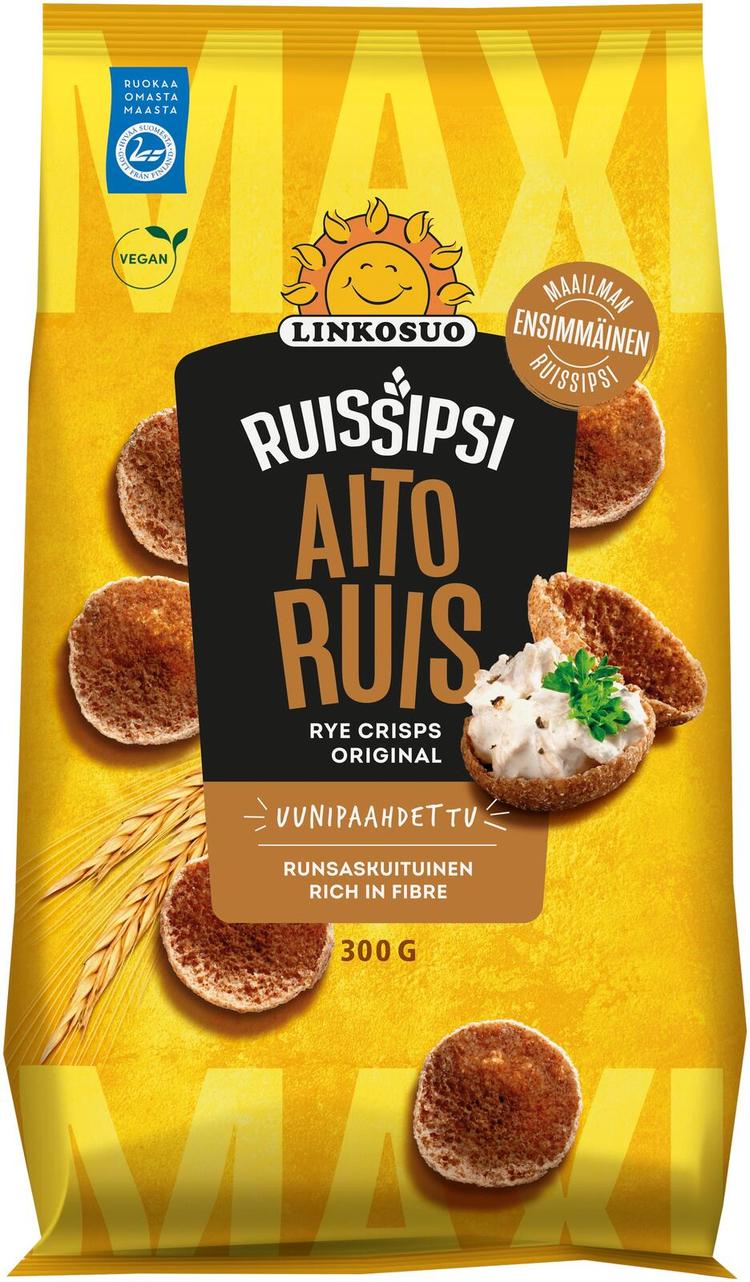 Linkosuo Ruissipsi Maxi Aito 300g