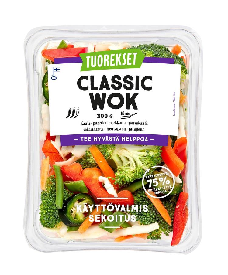 Tuorekset Classic wok kasvissekoitus 300 g