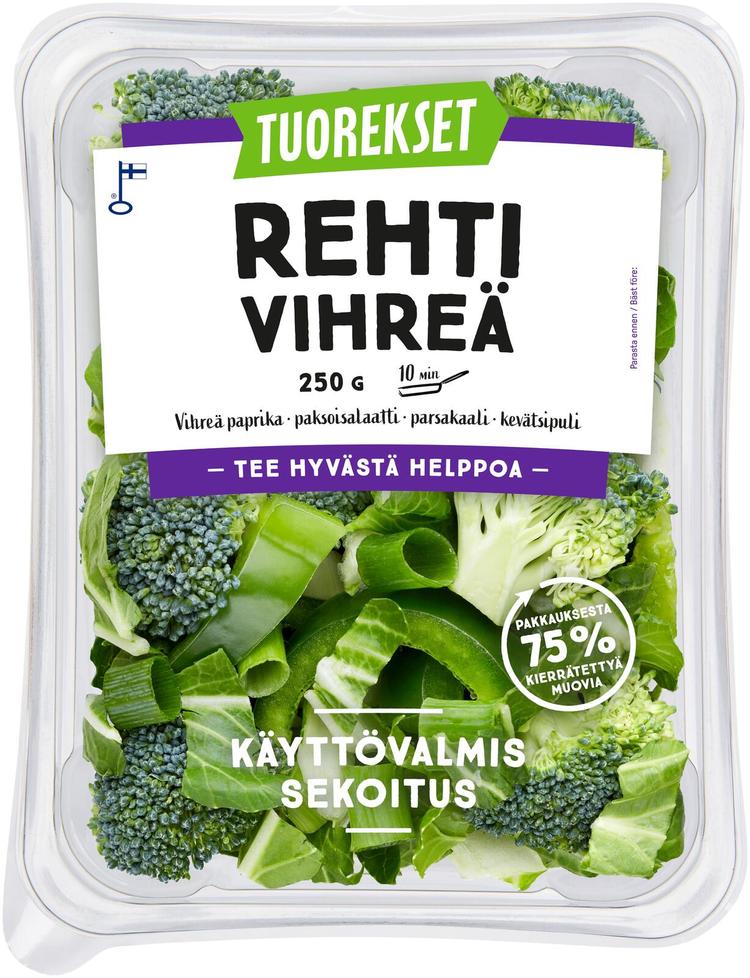 Tuorekset Rehti vihreä 250 G