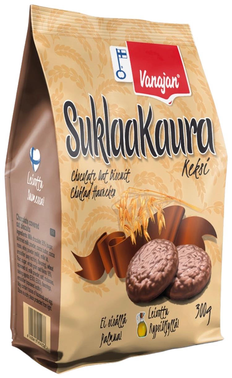 Vanajan Suklaakaurakeksi 300 g