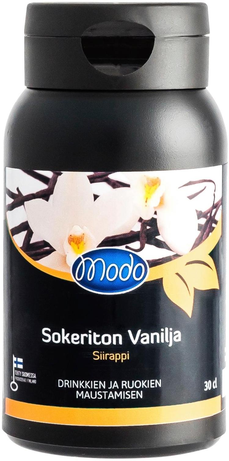 Modo Sokeriton Vanilja Siirappi 30cl