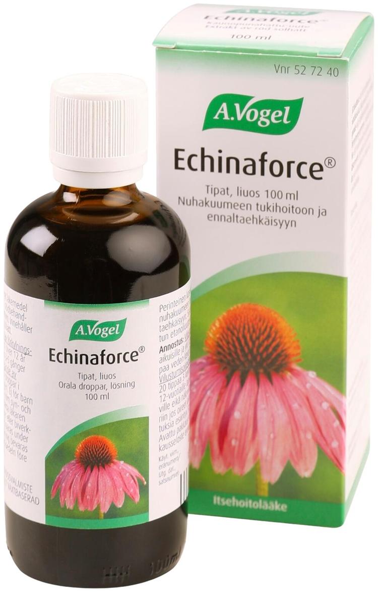 A.Vogel Echinaforce® 100ml punahattu-uute Itsehoitolääke