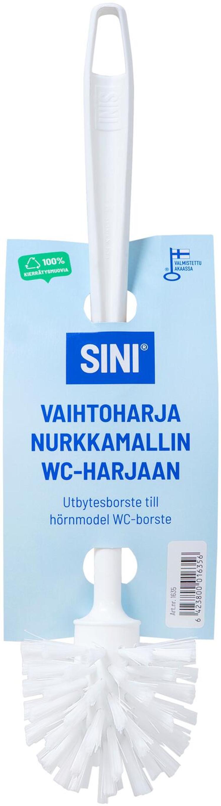 Sini Vaihtoharja nurkkamallin wc-harjaan