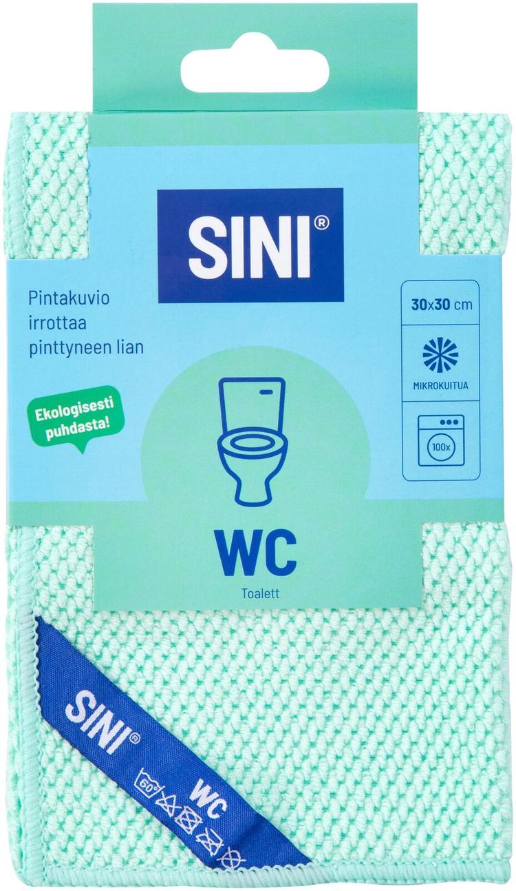 Sini Wc-liina mikrokuitua 30x30 cm