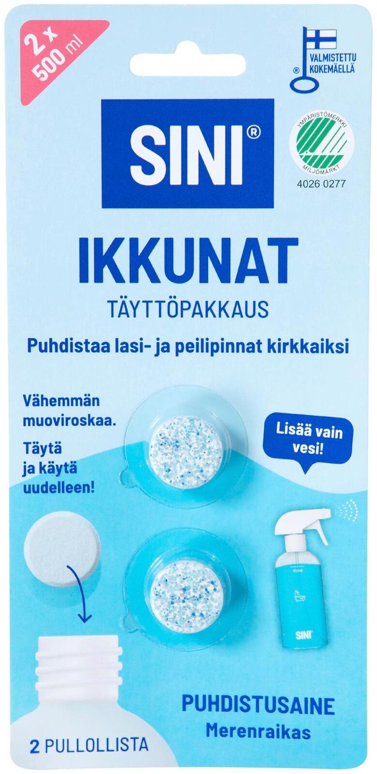 Sini Ikkuna täyttöpakkaus 2 kpl