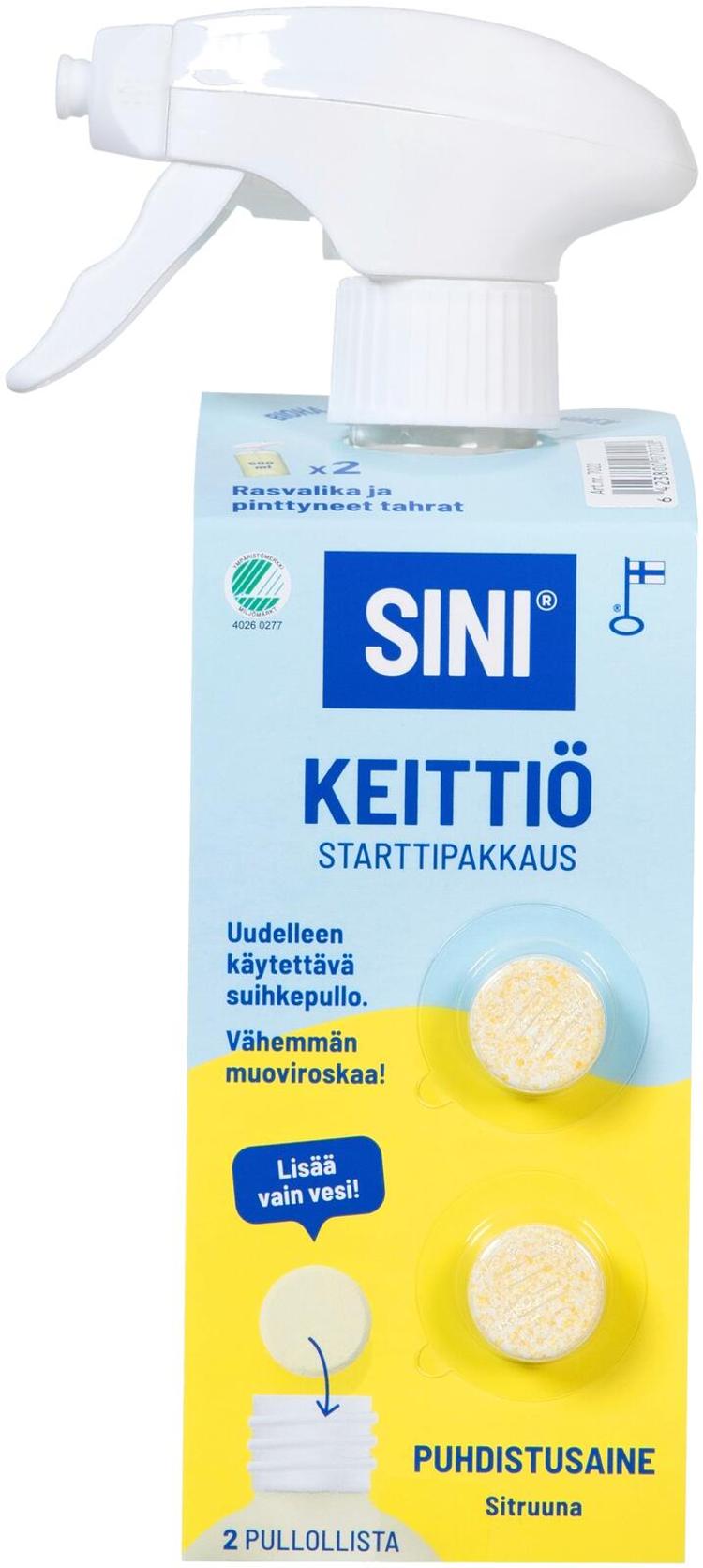 Sini Keittiönpuhdistusaine starttipakkaus