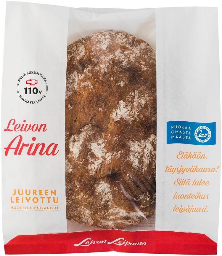 Leivon Leipomo Leivon Arina, sekaleipä 450g