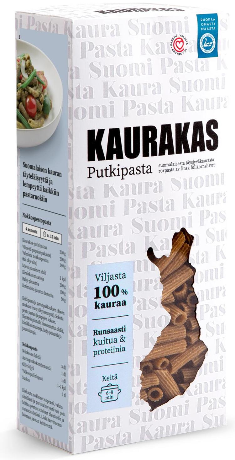 Kaurakas kaurapasta putki täysjyväkaurasta 350g