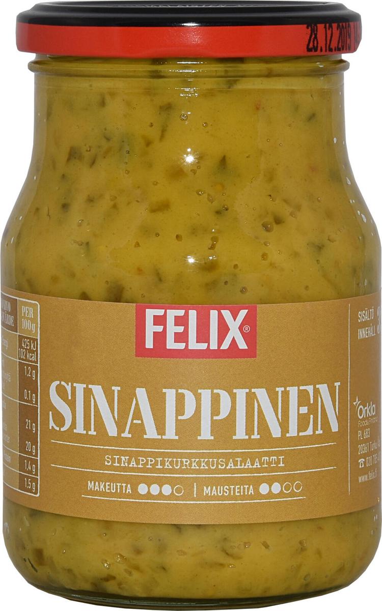 Felix sinappikurkkusalaatti 390g