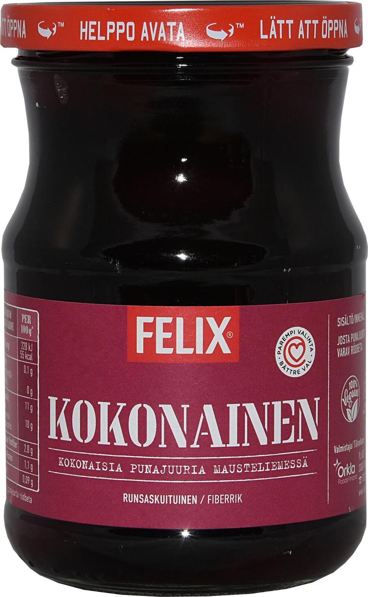 Felix kokonaisia punajuuria mausteliemessä 570/380g