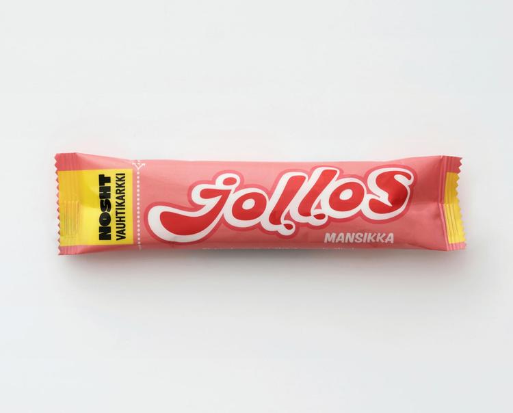 Nosht Jollos Vauhtikarkki 52g Mansikka