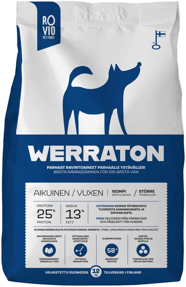 RPF Werraton Aikuinen koiranruoka 12kg