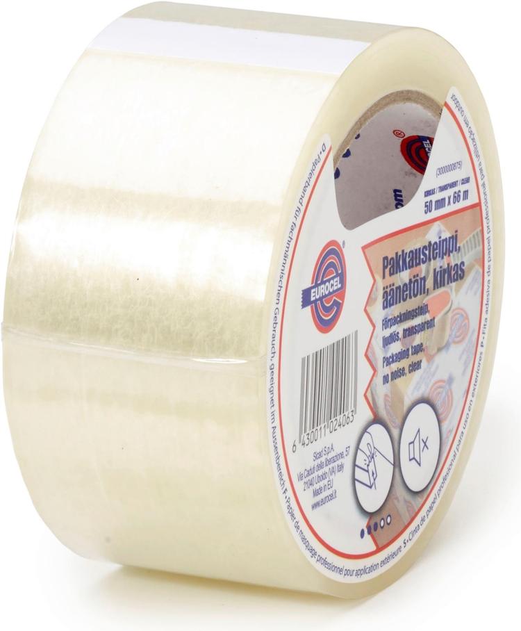 Eurocel Pakkausteippi net n 50mm X 66m Kirkas S kaupat Ruoan 