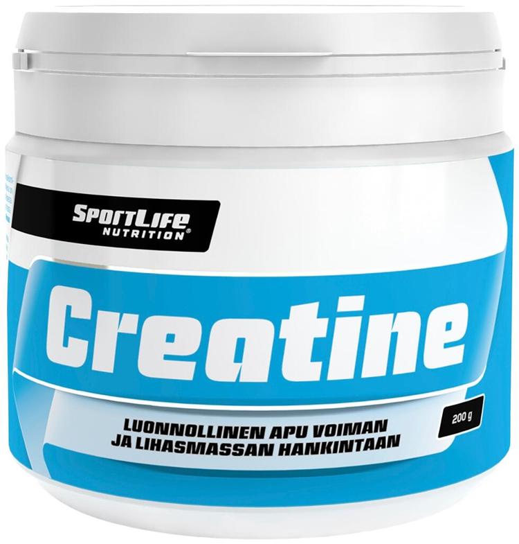 SportLife Nutrition Creatine 200g Kreatiinimonohydraattijauhe