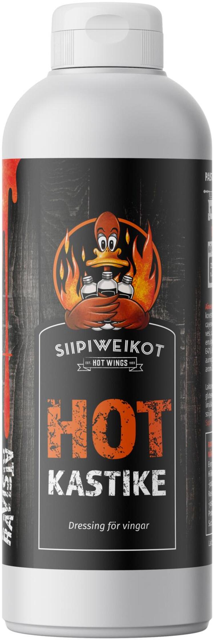 Siipiweikot Hot Wings Hot kastike 500g