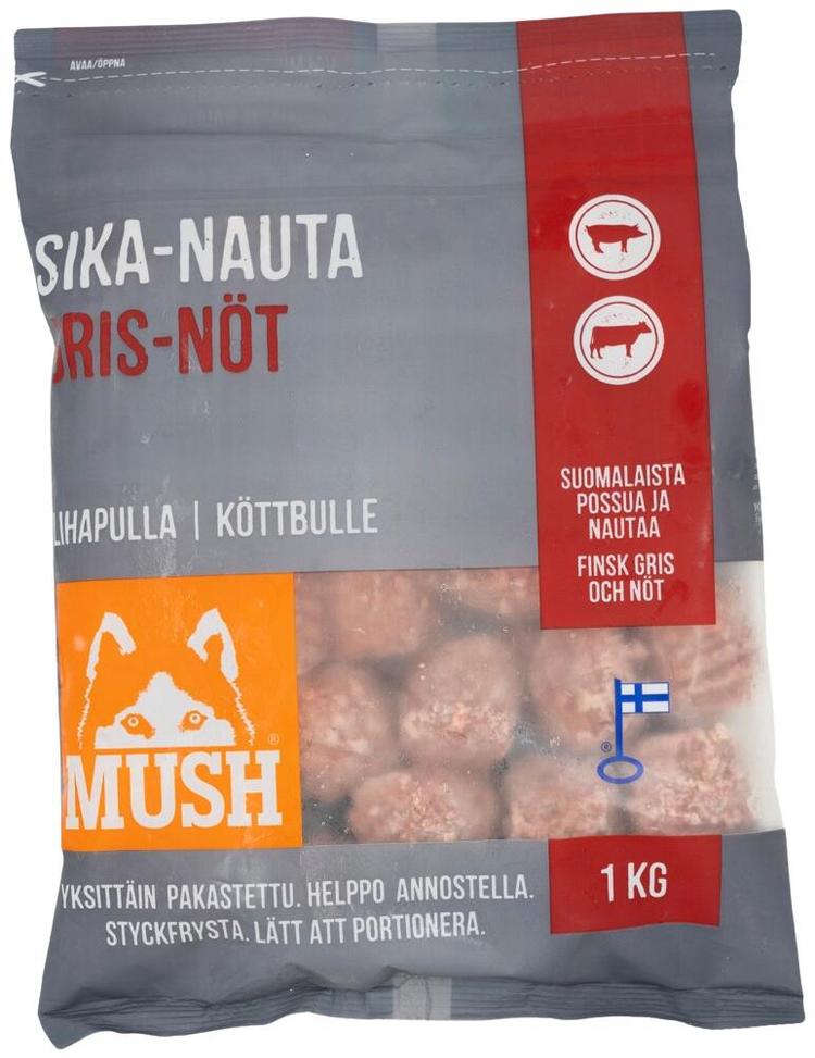 Mush Sika-nauta lihapulla 1kg