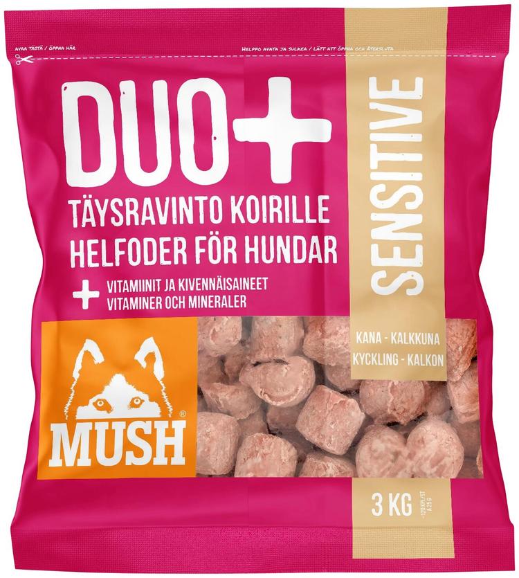 MUSH DUO+ SENSITIVE 3 KG