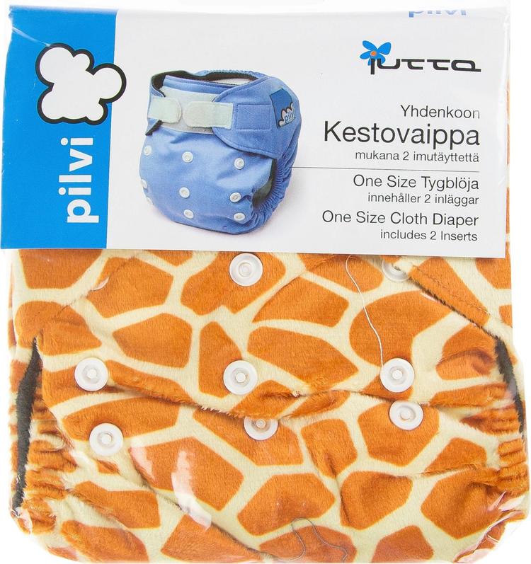 Jutta Pilvi kestovaippa kuviollinen one size