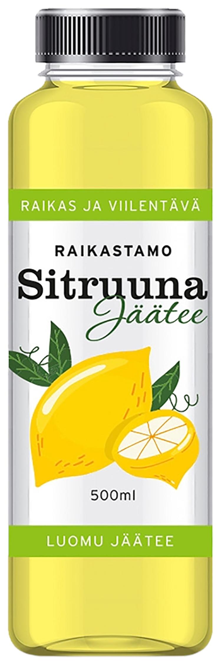 Raikastamo Sitruuna jäätee luomu 0,5L KMP CH-BIO-006