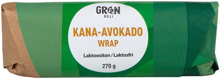 Greendeli Kana Avokado Wrap 270 g