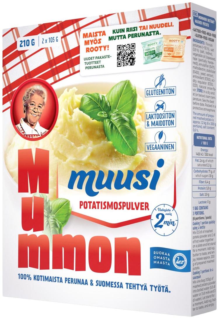 Mummon muusi 210g perunamuusijauhe