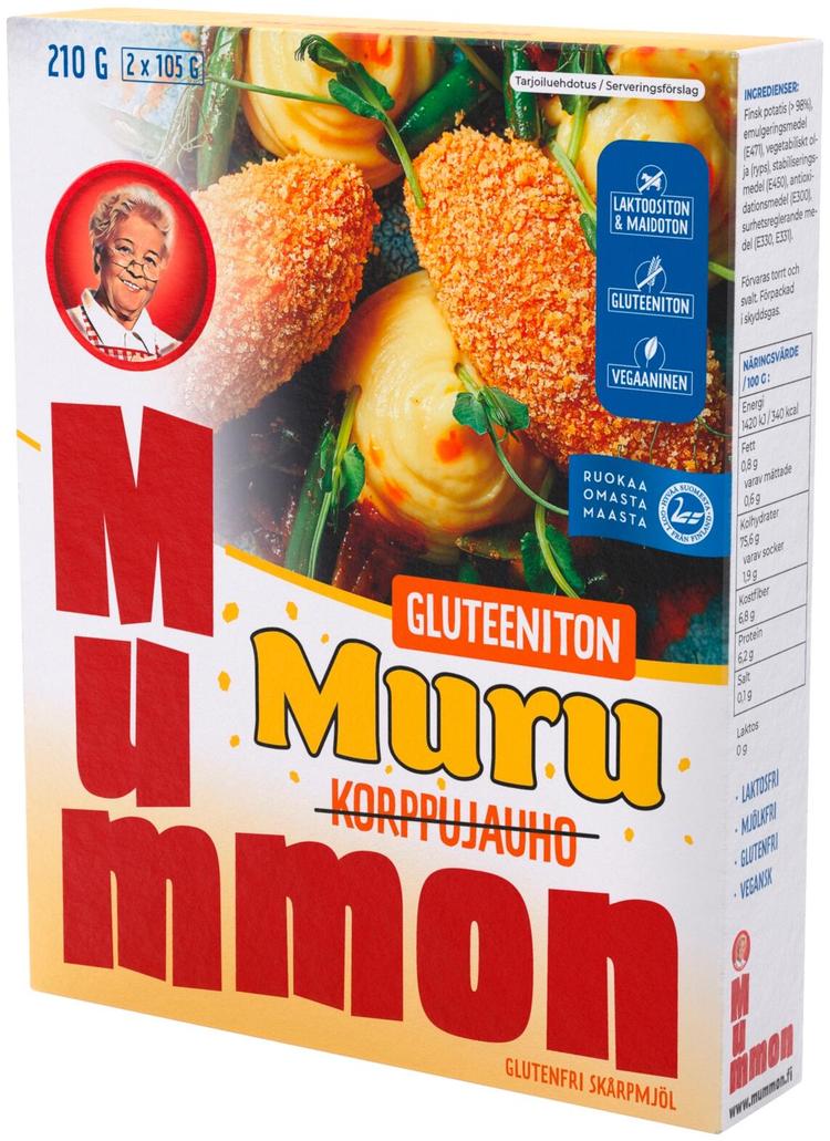 Mummon 210g Muru gluteeniton