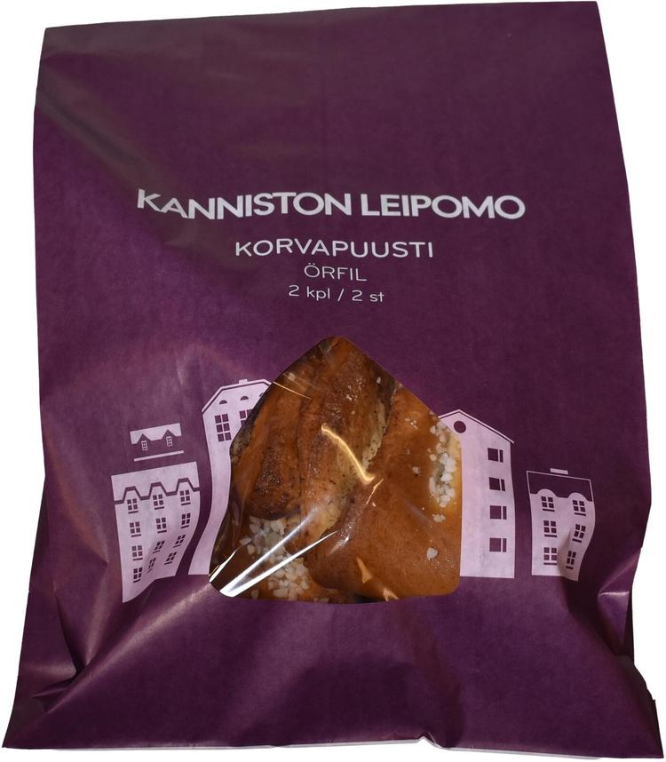 Kanniston Leipomon Korvapuusti pakattu 2 kpl