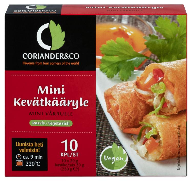 Coriander&Co Minikevätkääryle ja dippikastike 10kpl/230g