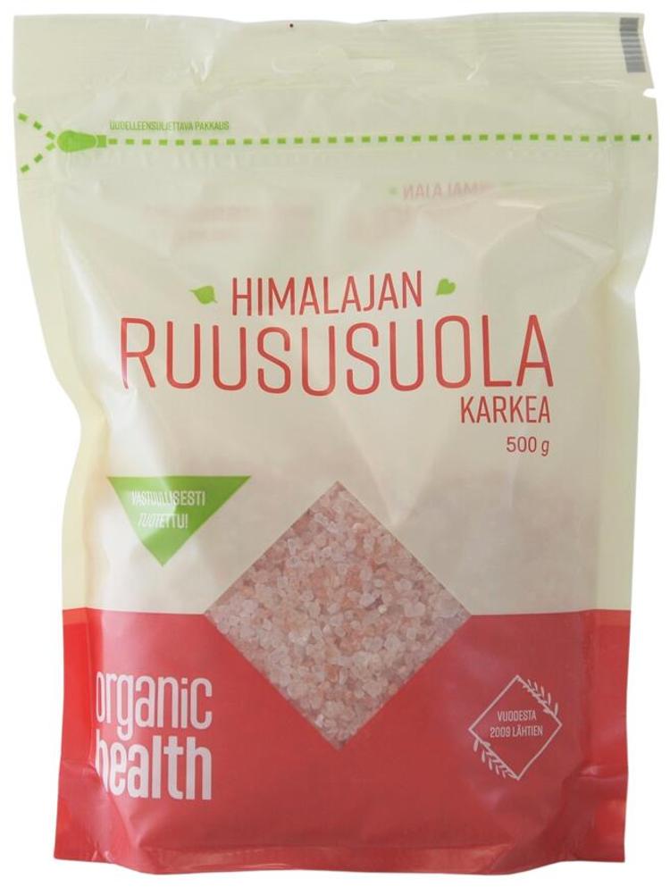 Organic Health himalajan ruususuola karkea 500g