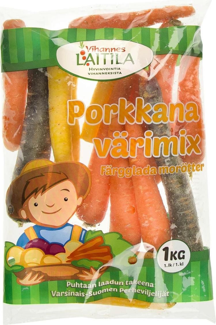 Porkkana värimix 1 kg