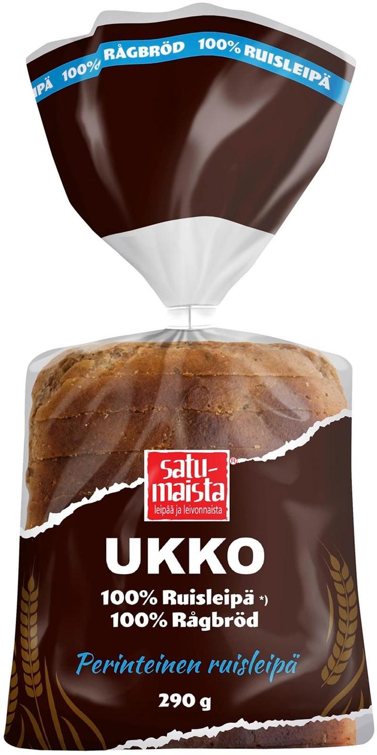 Satumaista 290g Ukko 100% Ruisleipä