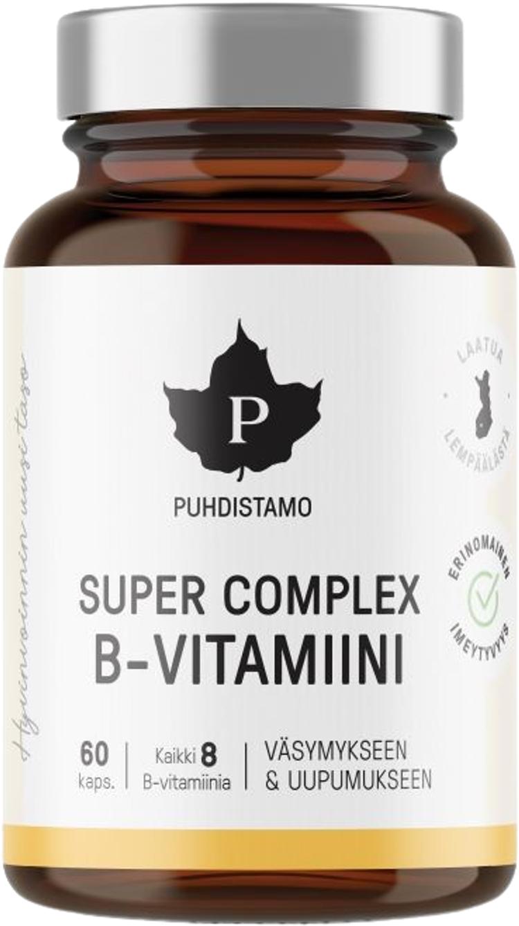 Puhdistamo Super Complex B-vitamiini 60 Kapselia | S-kaupat Ruoan ...