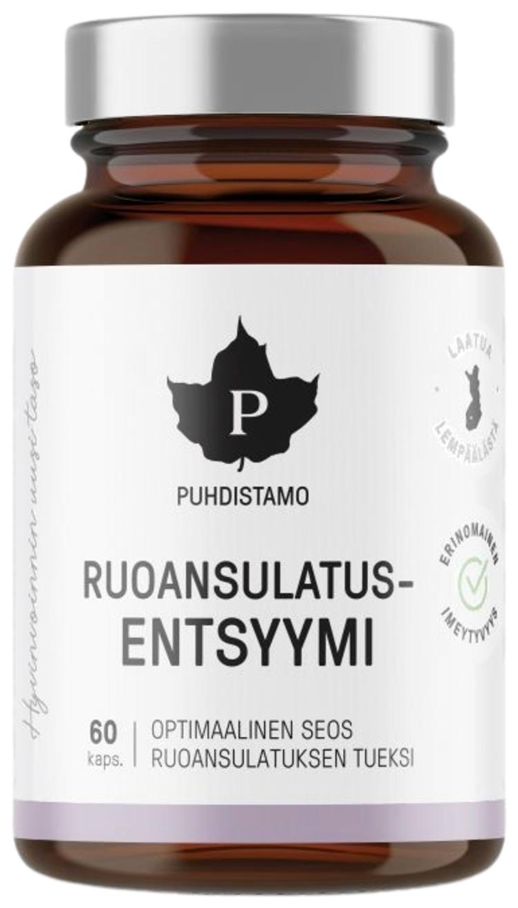 Puhdistamo Ruoansulatusentsyymi 60 kaps