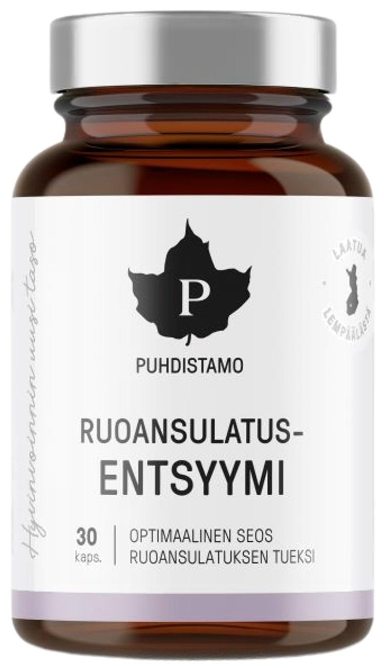 Puhdistamo Ruoansulatusentsyymi 30 kaps