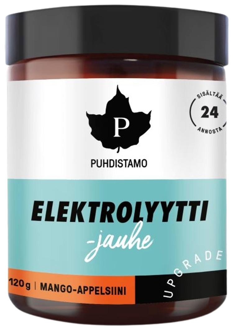 Puhdistamo Elektrolyyttijauhe Mango-Appelsiini 120 g