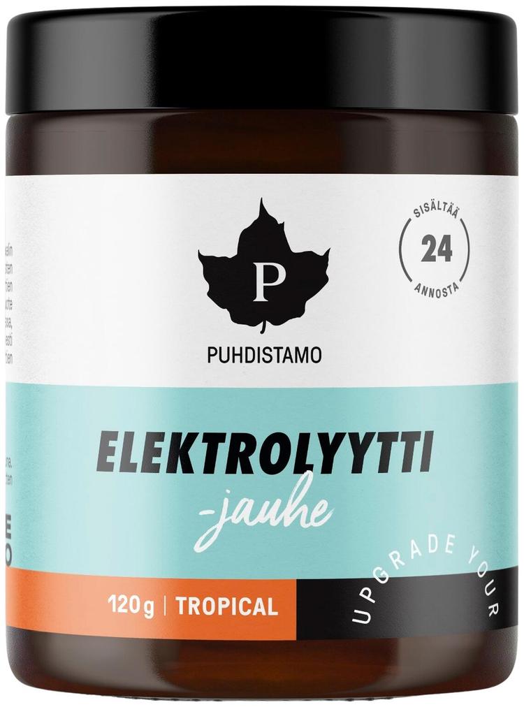 Puhdistamo Elektrolyyttijauhe Tropical 120 g