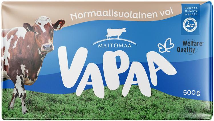 Vapaa Normaalisuolainen voi 500 g