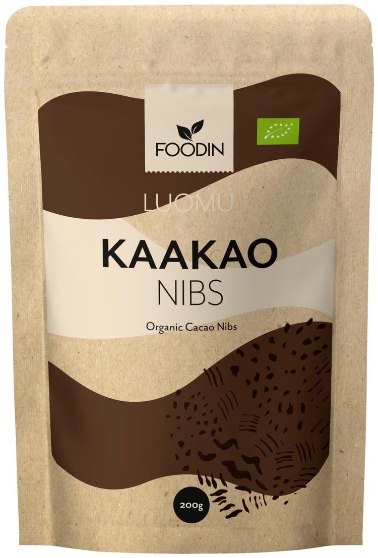 Foodin Kaakaonibs luomu 200g