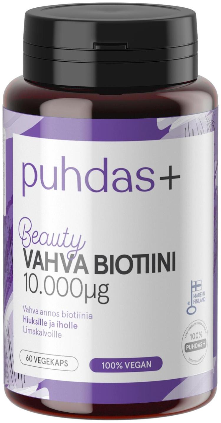 Puhdas+ Biotiini 10 mg 60 vegekaps