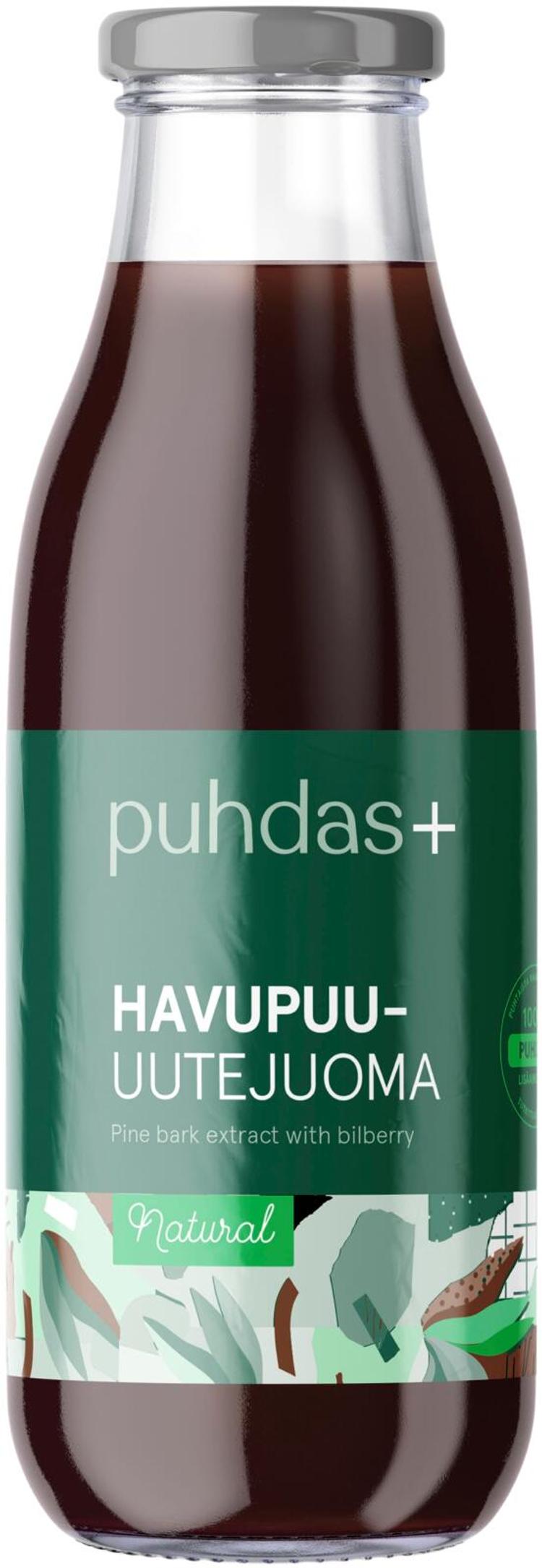 Puhdas+ Havupuu-uutejuoma natural 1l