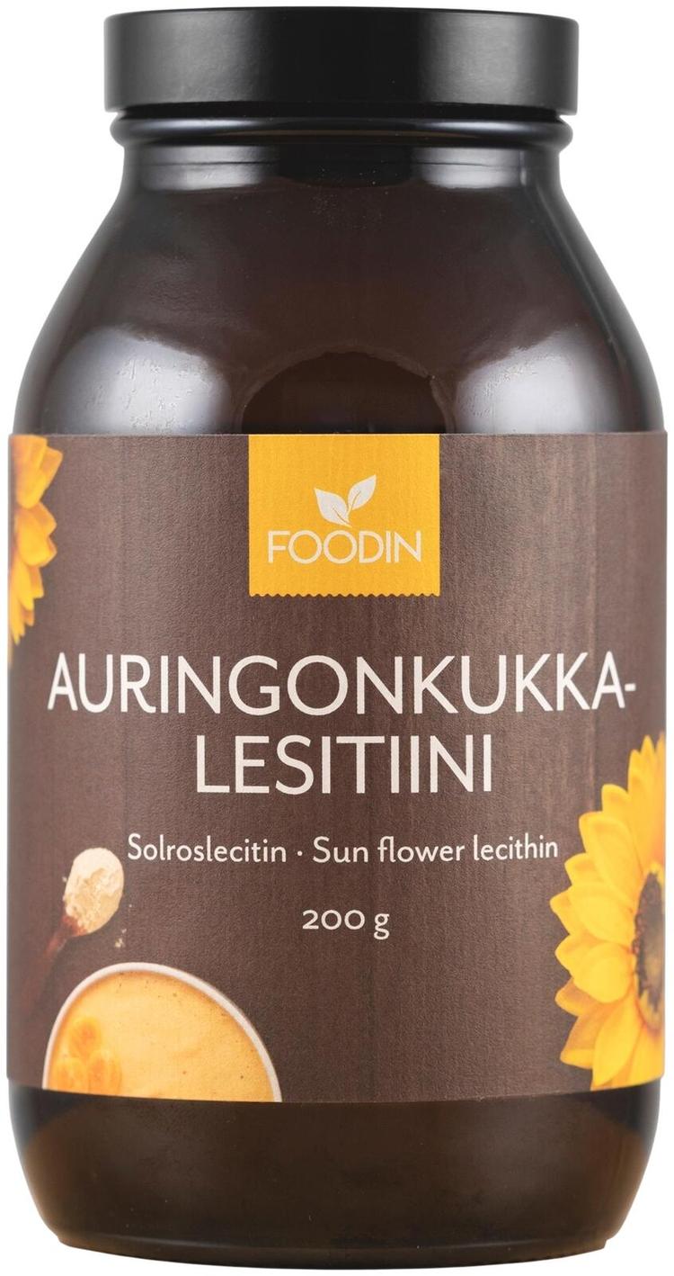 Foodin Auringonkukkalesitiini 200g