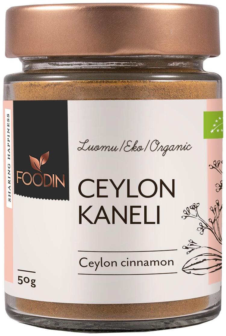 Foodin Ceylon kaneli luomu 50g