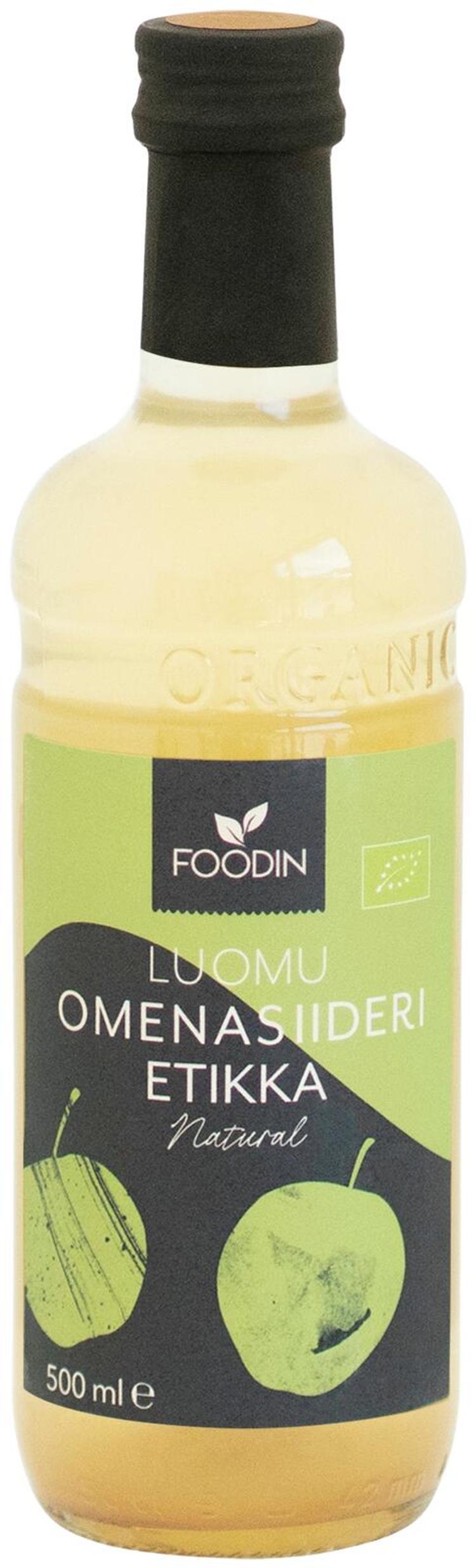 Foodin Omenasiiderietikka luomu 500ml