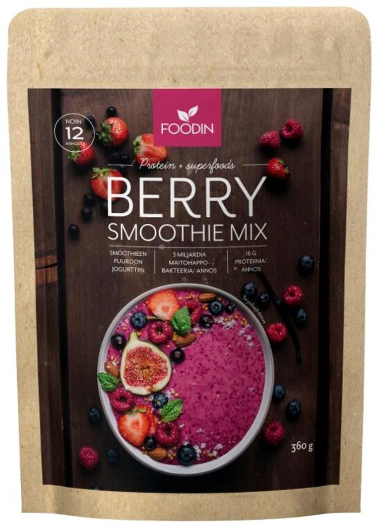 Foodin Smoothie mix Berry 360g