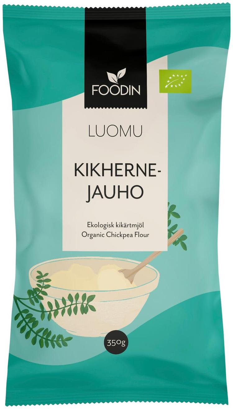 Foodin Kikhernejauho luomu 350g