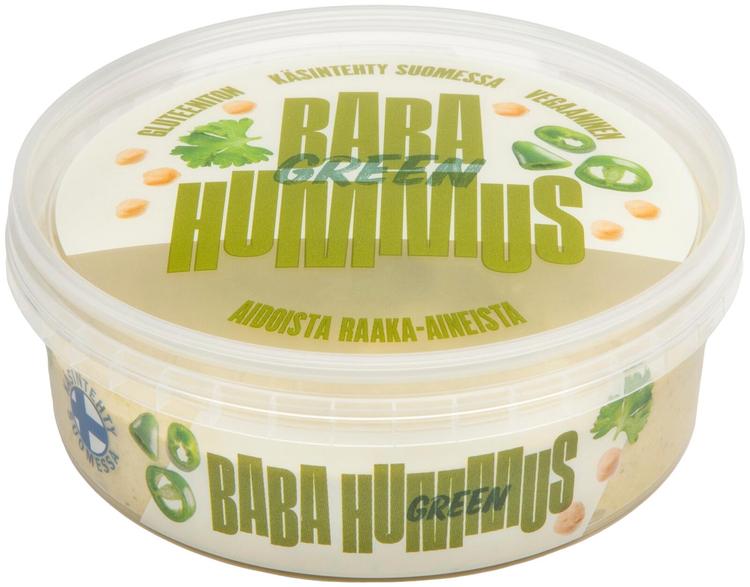 Baba Green Hummus kikhernelevite - dippi 225g